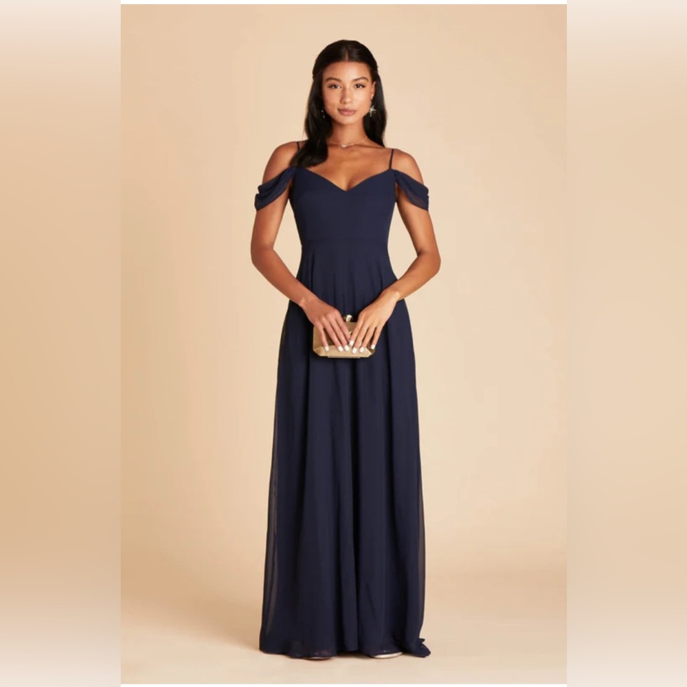 NWT DEVIN CONVERTIBLE DRESS
CHIFFON NAVY size L